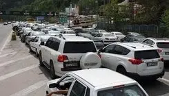 ترافیک سنگین در محورهای شمالی کشور