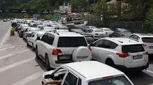 ترافیک سنگین در محورهای شمالی کشور