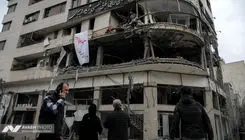 حمله رژیم صهیونیستی به ساختمان شبکه العربی در تهران + عکس