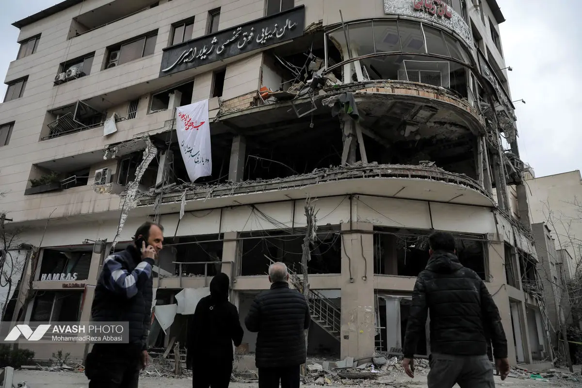 حمله موشکی به دفتر شبکه العربی قطر در تهران