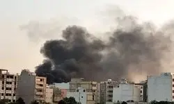 دلیل دود سیاه میدان آزادی مشخص شد

