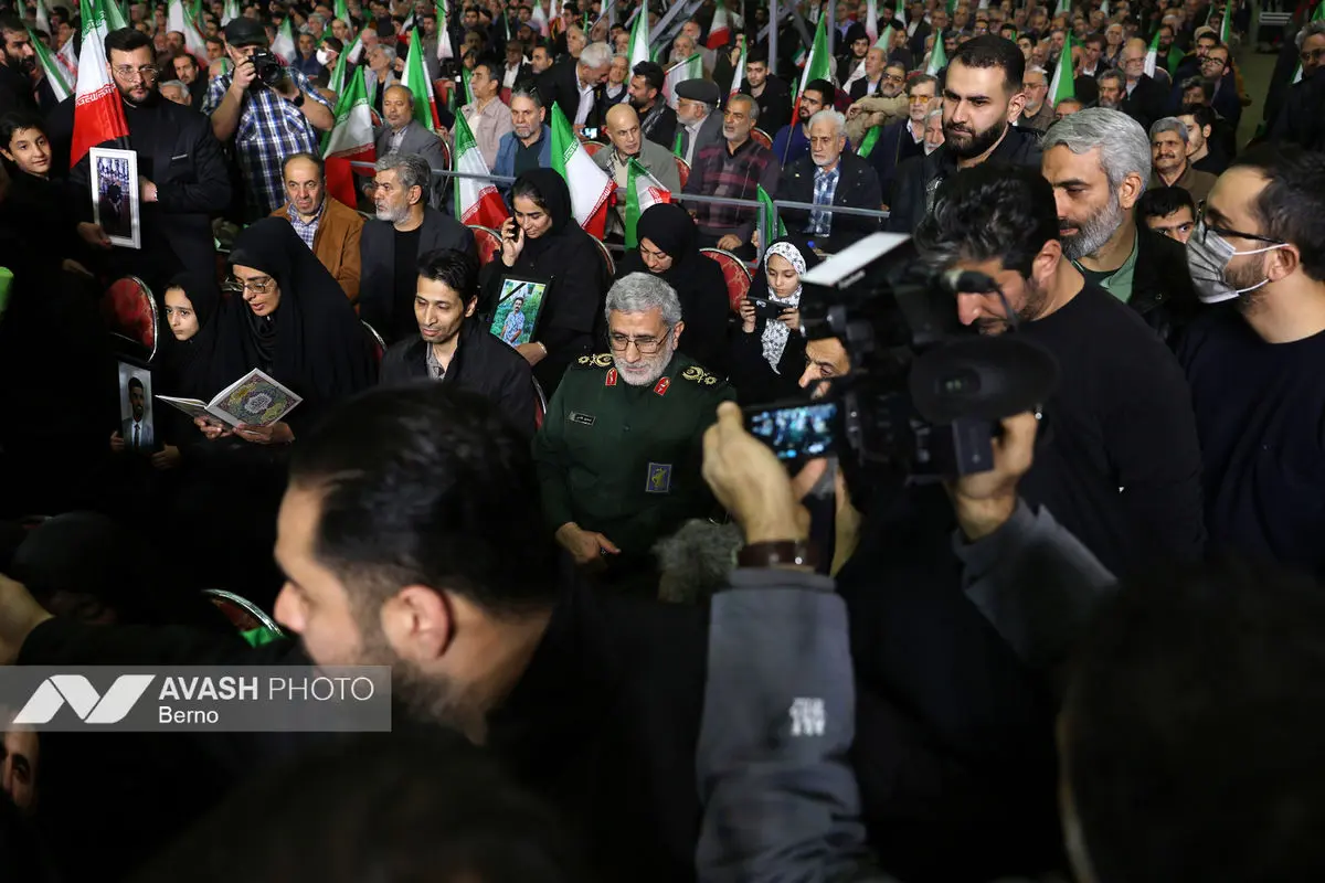 مراسم چهلم جان‌باختگان حوادث دی‌ماه