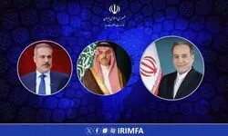 عراقچی با با وزرای امور خارجه عربستان و ترکیه گفتگو کرد
