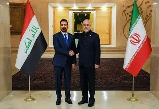 نخست‌وزیر عراق با رئیس مجلس دیدار کرد