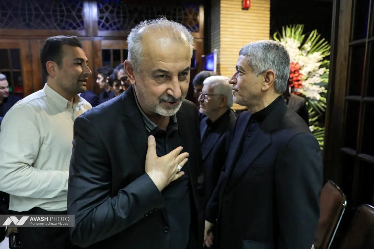مراسم یادبود حسین طیب‌نیا