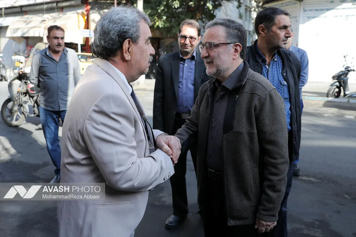 مراسم تشییع سید محمد تاج زاده