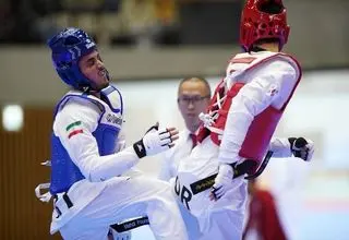 تکواندوکار ایران به مرحله نیمه نهایی رسید 