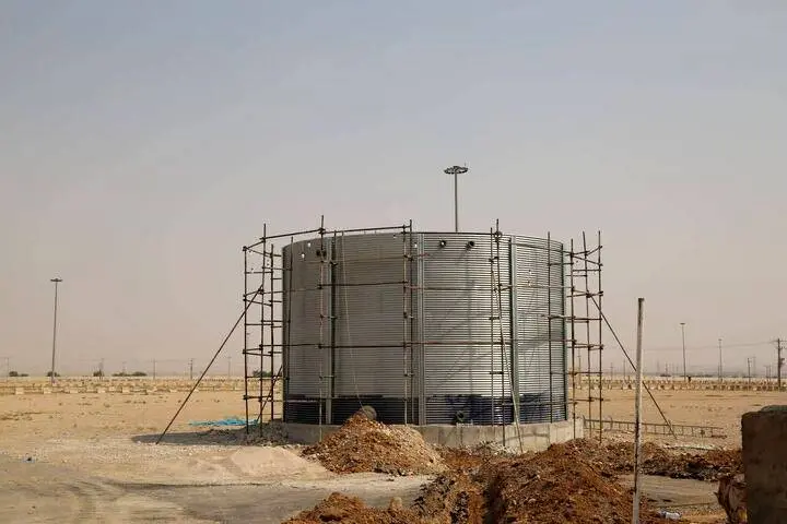 مخزن آب شهر خمین هدف حمله قرار گرفت