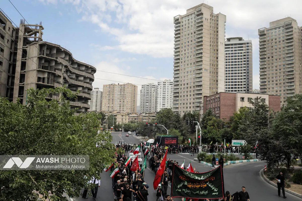 مراسم عزاداری روز تاسوعا در تهران