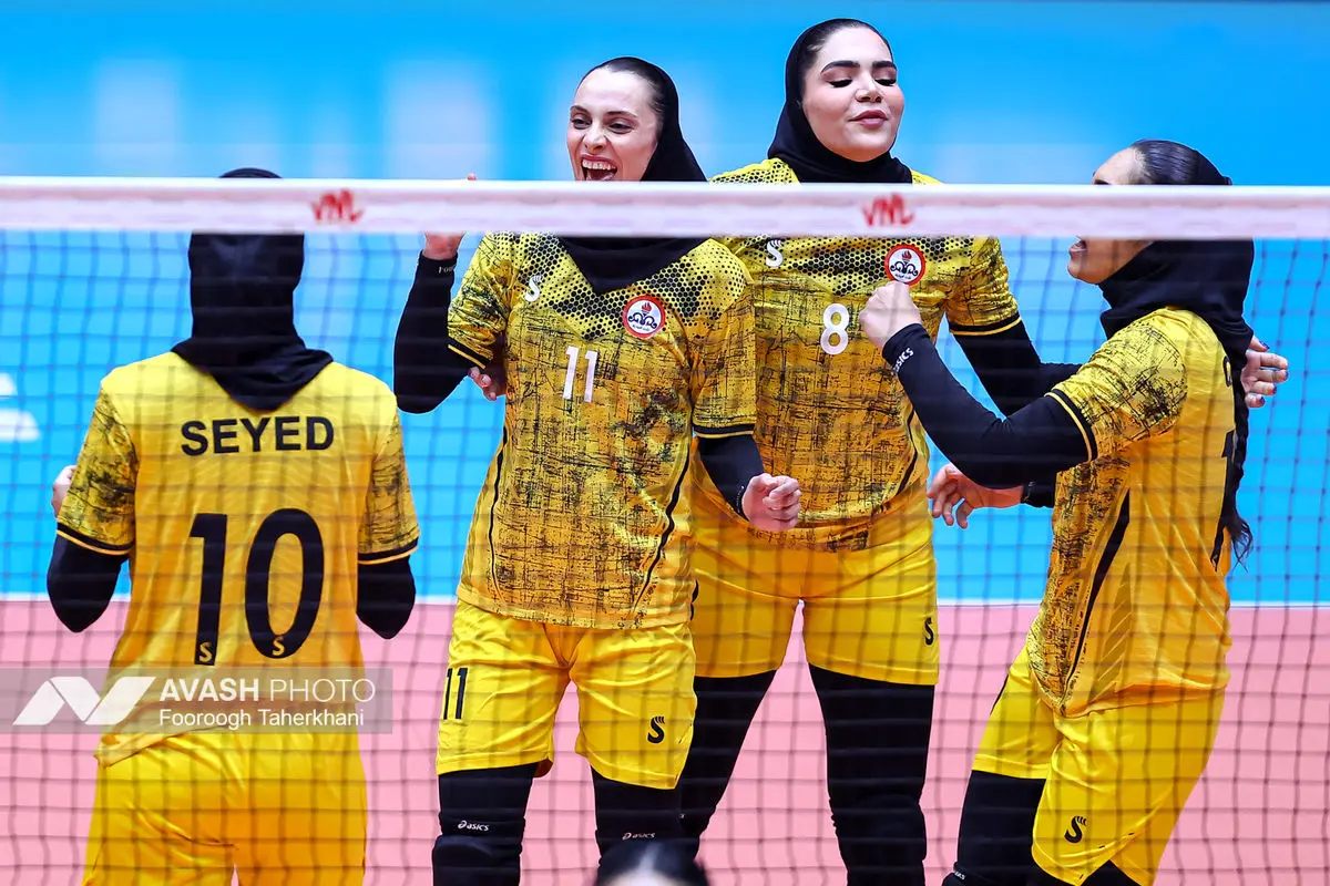 لیگ برتر والیبال زنان _ سایپا ۳ و نفت امیدیه صفر
