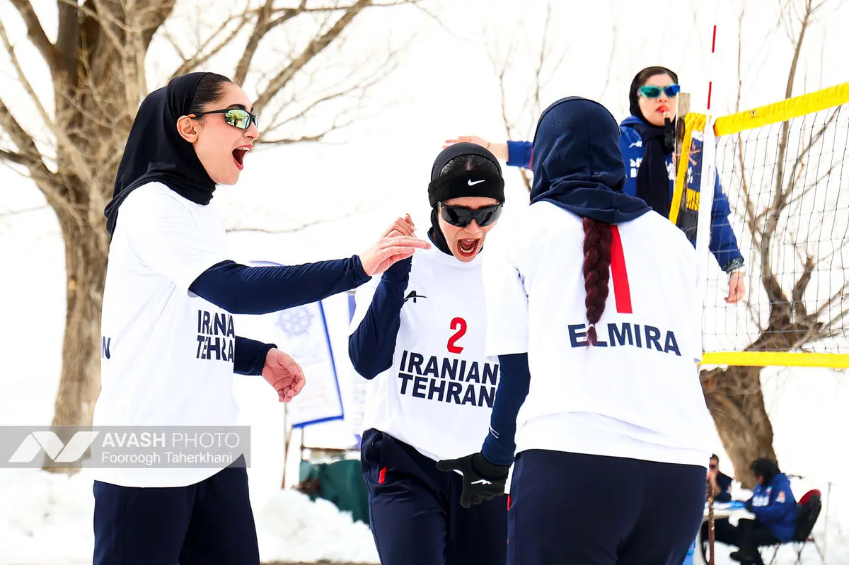 تور ملی والیبال برفی بانوان