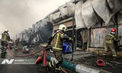 استقرار موقت غرفه‌داران بازارچه جنت آباد در محل جدید