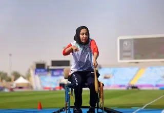 حبیبی در پرتاب کلاب سوم شد