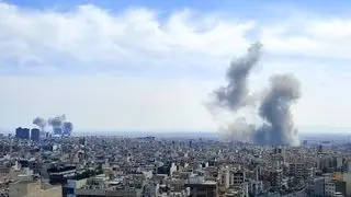 تصاویری از تخریب منازل در شهرک اکباتان