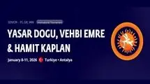 جزییات برنامه کشتی‌گیران در جام وهبی امره و یاشاردوغو