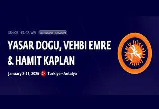 جزییات برنامه کشتی‌گیران در جام وهبی امره و یاشاردوغو