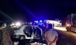 تصادف مرگبار در جاده بندرعباس +عکس
