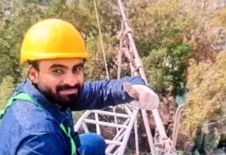 مرگ یک «سیمبان» برازجانی در اثر برق گرفتگی