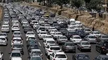 ترافیک سنگین درمحورهای منتهی به تهران و کرج 