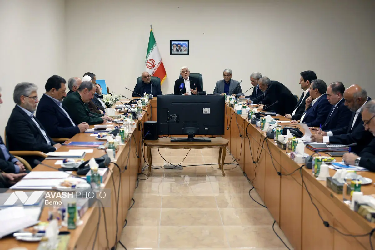 جلسه هیات دولت به ریاست معاون اول رئیس جمهور