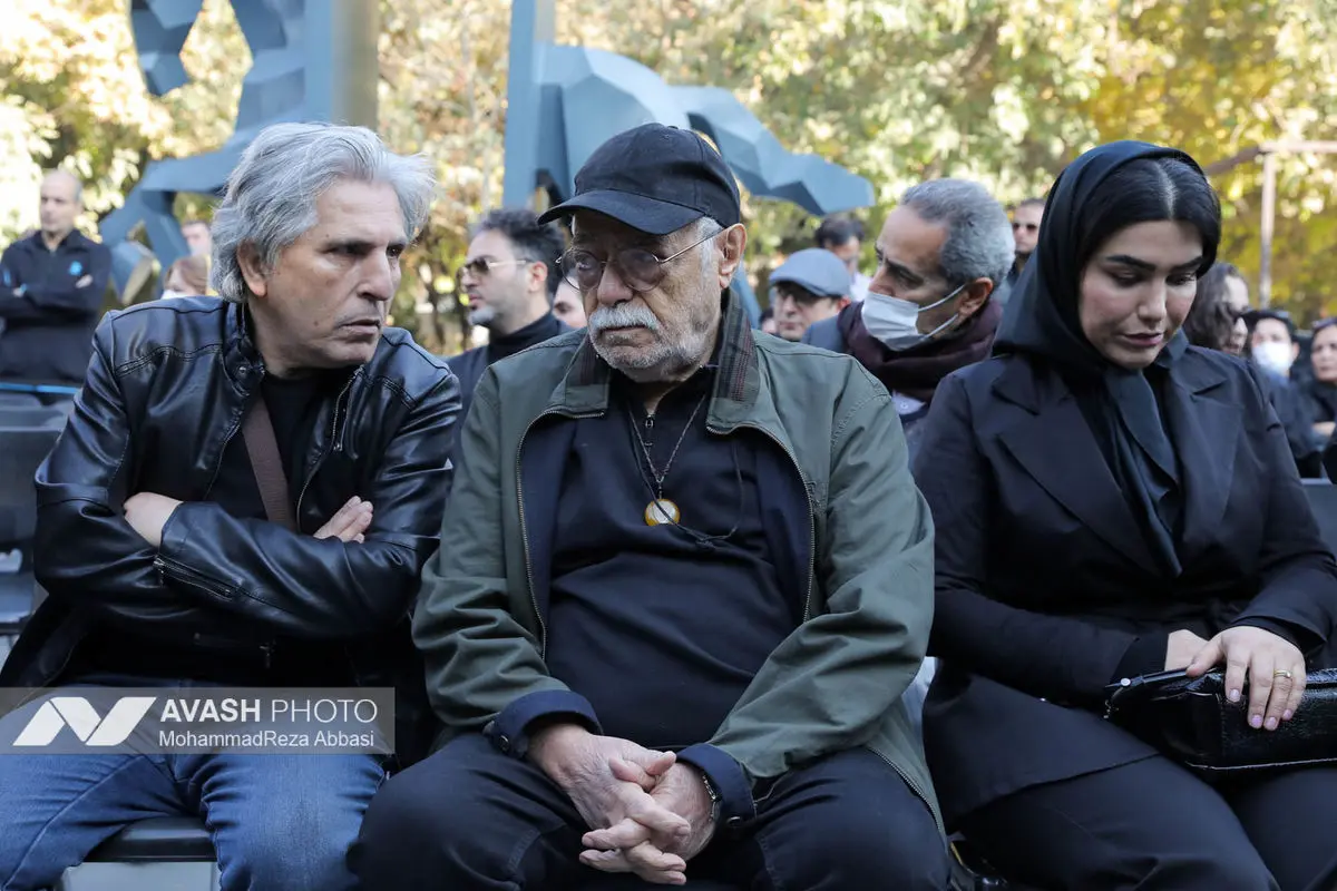 مراسم تشییع پیکر هادی مرزبان