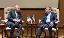 تأکید ایران و الجزایر بر حمایت از فلسطین