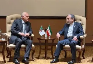 تأکید ایران و الجزایر بر حمایت از فلسطین