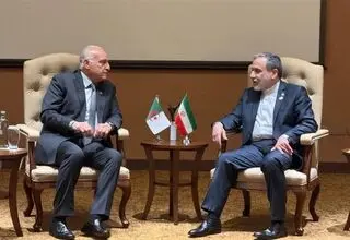 تأکید ایران و الجزایر بر حمایت از فلسطین