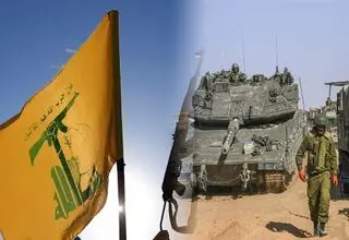 شهر «نهاریا» و پایگاه دریایی «حیفا» زیر آتش حزب‌الله