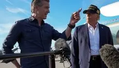 حمله فرماندار کالیفرنیا به دونالد ترامپ 