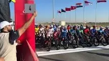 پایان رقابت دختران رکابزن جوان ایران