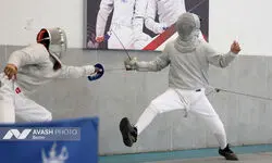 رقابت‌های شمشیربازی قهرمانی پسران جوان ایران