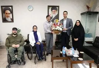 قدردانی ملی‌پوشان مدال‌آور از رئیس کمیته ملی المپیک