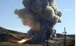 یک منطقه در خنداب هدف قرار گرفت 