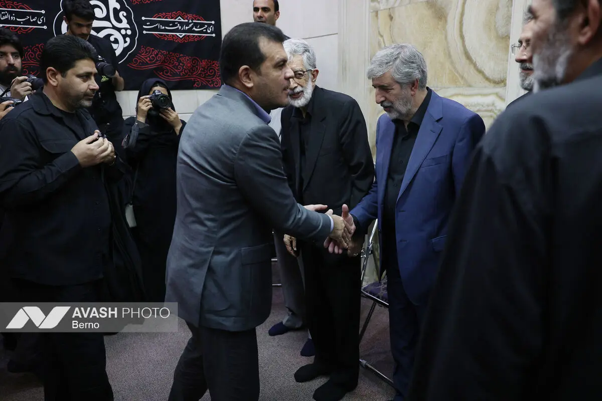 مراسم بزرگداشت شهیده حداد عادل