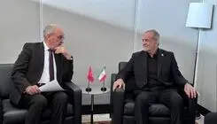 دیدار پزشکیان با رئیس‌جمهور سوئیس