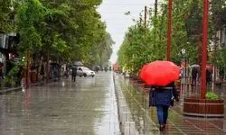 ورق هواشناسی برگشت/ بارش‌های رگباری در ۱۰ استان
