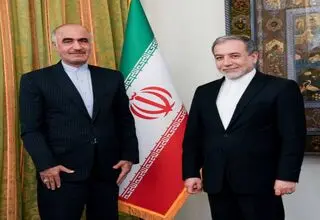 سرکنسول جدید ایران در آستاراخان با عراقچی دیدار کرد