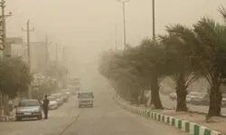  هشدار هواشناسی درباره وزش باد شدید و گردوخاک