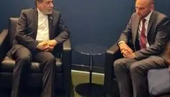  وزیران امور خارجه ایران و فرانسه دیدار کردند