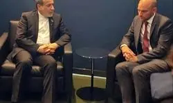  وزیران امور خارجه ایران و فرانسه دیدار کردند