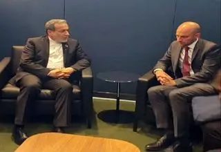  وزیران امور خارجه ایران و فرانسه دیدار کردند