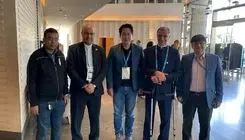 دیدار رئیس ایپس آسیا با رئیس و دبیرکل کمیته ملی المپیک ایران