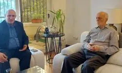 عیادت تاج از پیشکسوت پرسپولیس