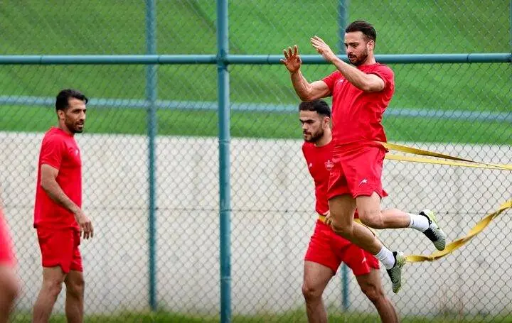 از سرگیری تمرینات پرسپولیس در ترکیه