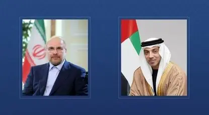 تماس معاون رئیس امارات با قالیباف