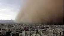 تصاویر هولناک از طوفان تهران امروز 25 اردیبهشت