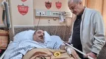 عیادت درویش از هوادار متعصب پرسپولیس