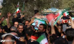 تشییع پیکرشهید محمد باقری و شهید محرابی در بهشت زهرا - تهران