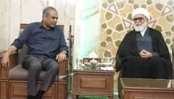 دیدار وزیر کشور پاکستان با حجت‌الاسلام مروی